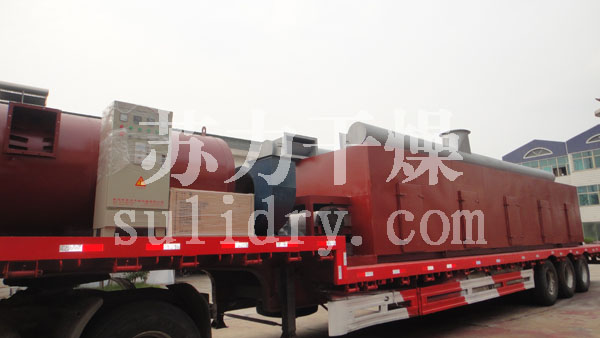 《www.9l.cn免费网站》干燥带式干燥机和燃气热风炉制作完成 往安徽发货